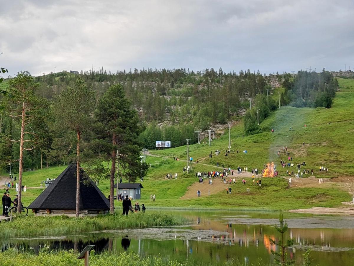 Isokelo Log Apartments Salla Exterior foto